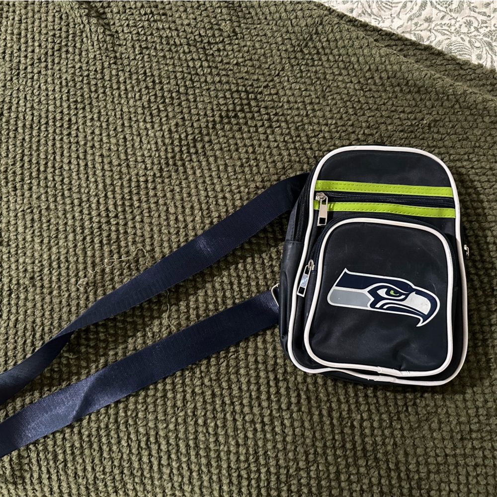 Seahawks cross body backpack